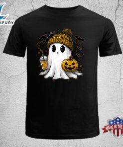 Cute Ghost Football Pittsburgh Christmas Football T-shirt