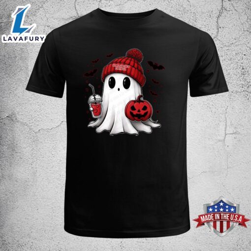 Cute Ghost Football San Francisco Christmas Football T-shirt