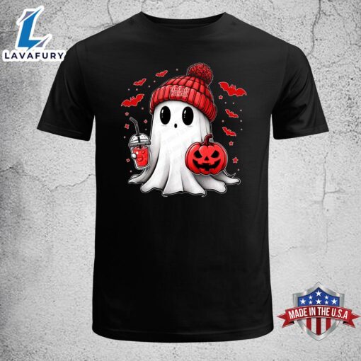 Cute Ghost Football Tampa Bay Christmas Football T-shirt