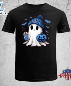 Cute Ghost Football Tennessee Christmas Football T-shirt