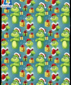 Cute Grinch-Mas Blanket