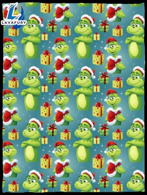 Cute Grinch-Mas Blanket