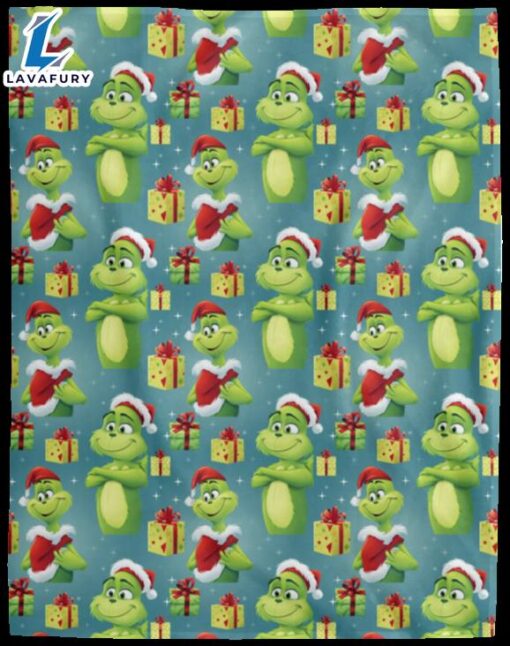 Cute Grinch-Mas Blanket