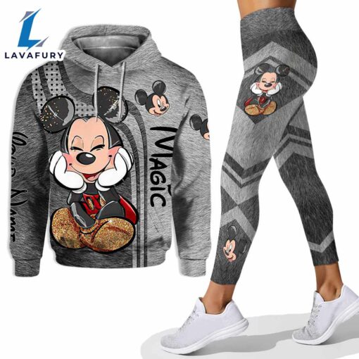 Cute Mickey Ears – Personalized Hoodie and Leggings