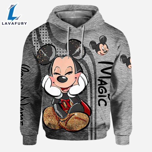 Cute Mickey Ears – Personalized Hoodie and Leggings