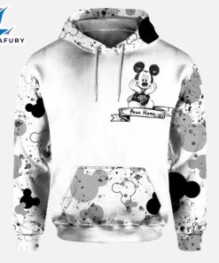 Cute Mickey Mouse Ears - Personalized Hoodie and Leggings Set