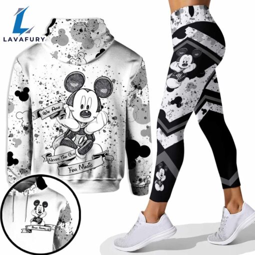 Cute Mickey Mouse Ears – Personalized Hoodie and Leggings Set