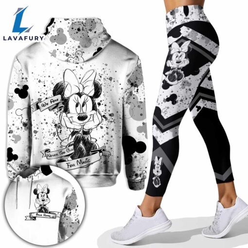 Cute Mickey Mouse Ears – Personalized Hoodie and Leggings