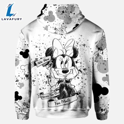 Cute Mickey Mouse Ears – Personalized Hoodie and Leggings