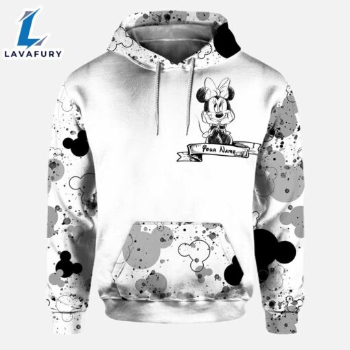 Cute Mickey Mouse Ears – Personalized Hoodie and Leggings