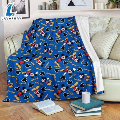 Cute Pattern Mickey Blanket