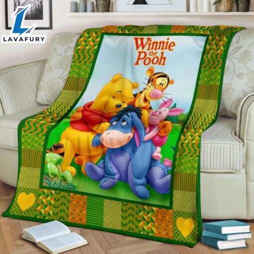 Cute Winnie The Pooh Blanket