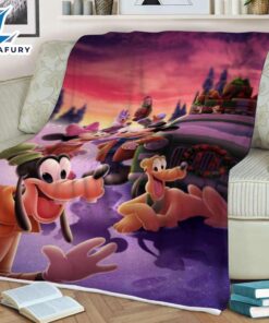 Disney Family Mickey Mouse Sherpa Fleece Blanket