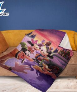 Disney Family Mickey Mouse Sherpa Fleece Blanket