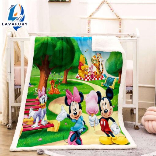 Disney Mickey And Friends Lovely Blanket