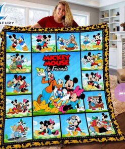 Disney Mickey Mouse And Friends Blanket