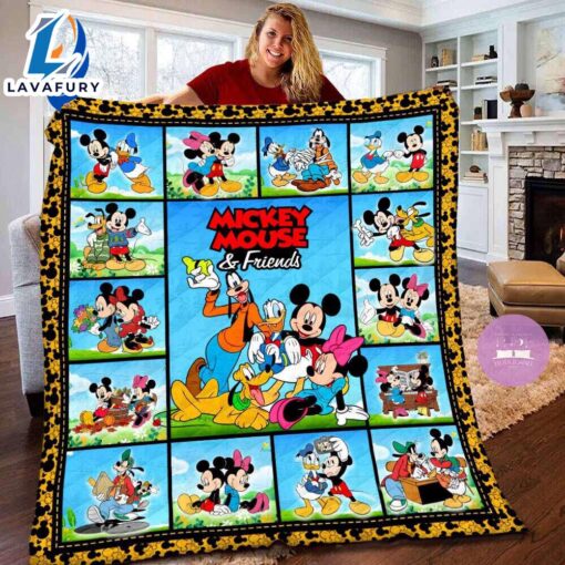 Disney Mickey Mouse And Friends Blanket