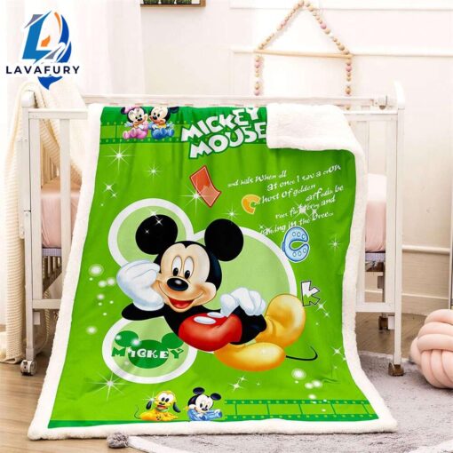 Disney Mickey Mouse And Friends Lovely Blanket