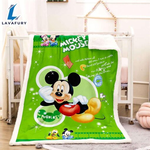 Disney Mickey Mouse And Friends Lovely Blanket