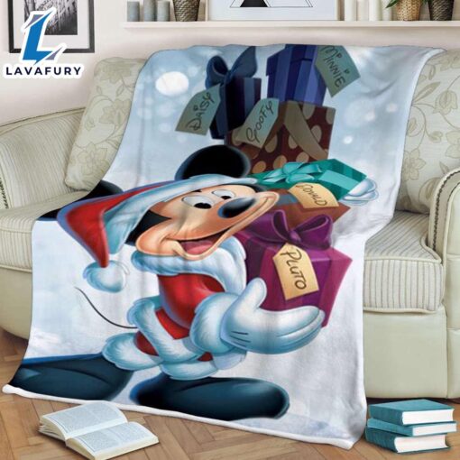 Disney Mickey Mouse Fleece Sherpa Quilt Blanket