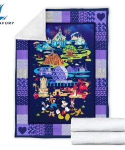 Disney Mickey Mouse Quilt Blanket Blanket