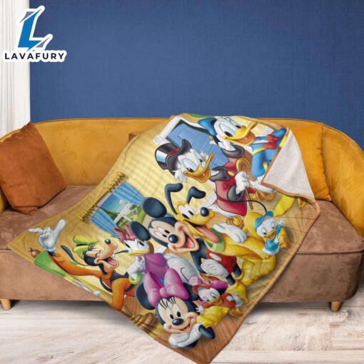 Disney Mickey Mouse Sherpa Blanket