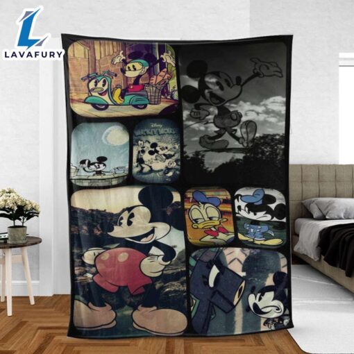 Disney Mickey Mouse Sherpa Fleece Quilt Blanket