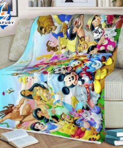 Disney Princesses Mickey Mouse Sherpa…