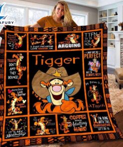 Disney Tigger Winnie The Pooh Blanket