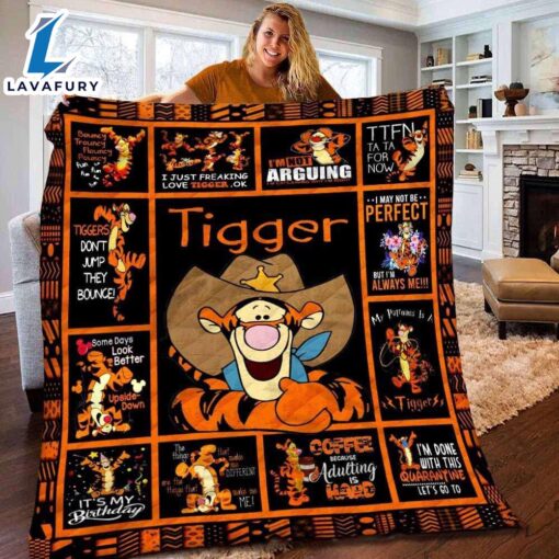 Disney Tigger Winnie The Pooh Blanket