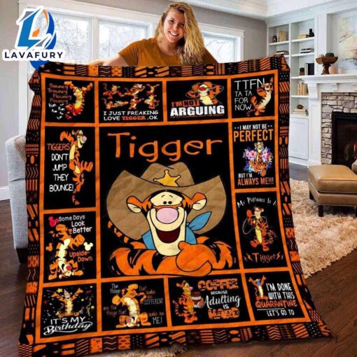 Disney Tigger Winnie The Pooh Blanket