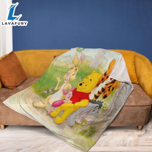 Disney Winnie The Pooh And Best Friends Blanket