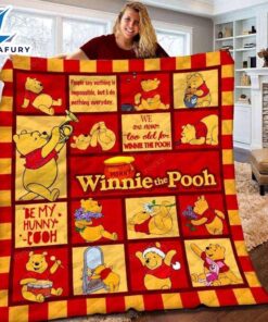 Disney Winnie The Pooh Baby Plush Blanket