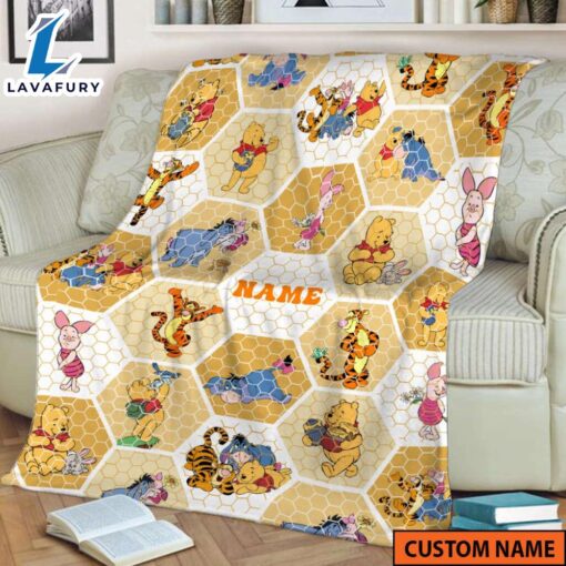 Disney Winnie The Pooh Eeyore Birthday Personalized Blanket