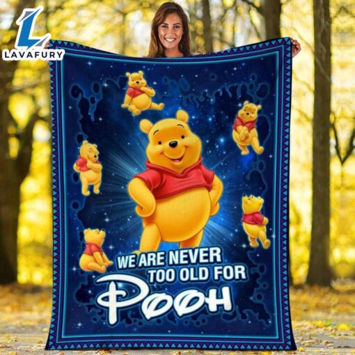 Disney Winnie The Pooh Sherpa Fleece Blanket