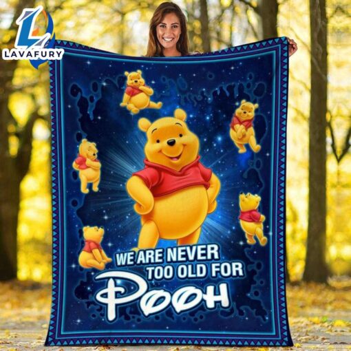 Disney Winnie The Pooh Sherpa Fleece Blanket