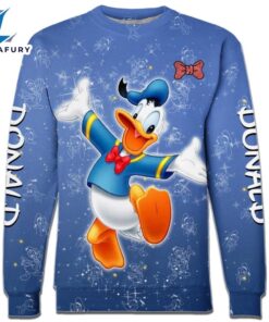 Donald Duck Princess Castle Theme Activewear Set