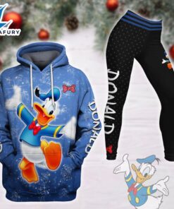 Donald Duck Princess Castle Theme Activewear Set