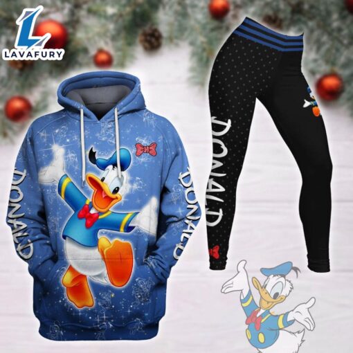 Donald Duck Princess Castle Theme Activewear Set