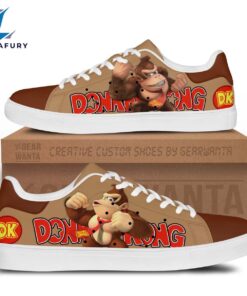 Donkey Kong Cartoon Stan Smith Shoes For Kid