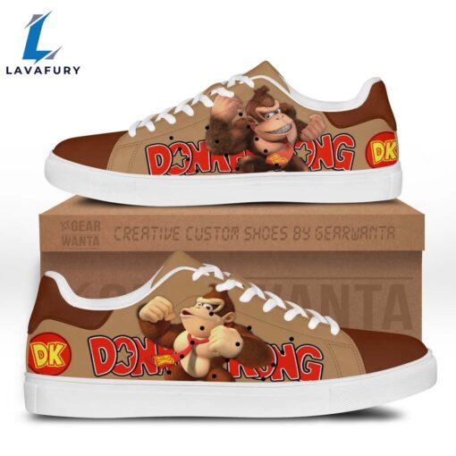 Donkey Kong Cartoon Stan Smith Shoes For Kid