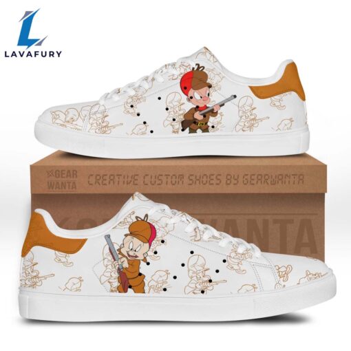 Elmer Fudd Cartoon Stan Smith Shoes For Kid