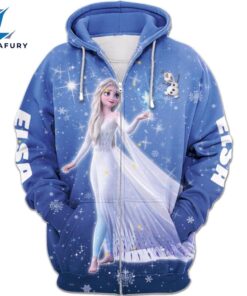 Elsa Princess Castle Glitter Activewear Set