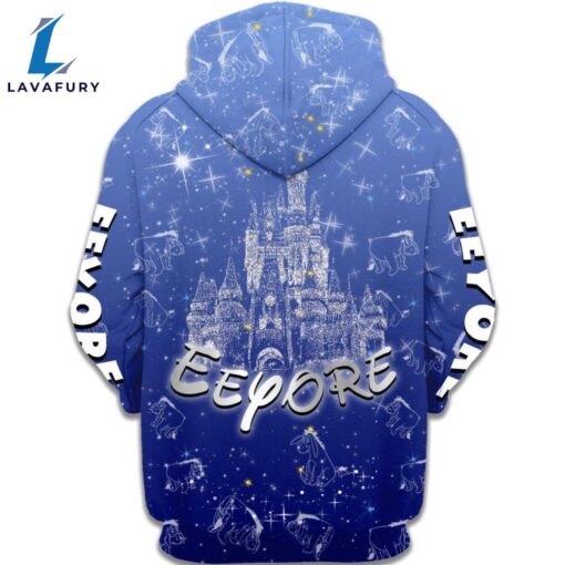 Enchanted Castle Glitter Pattern Eeyore Activewear Set