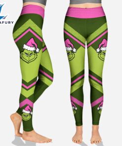 Feeling Extra Grinchy - Personalized Green Monster Christmas Hoodie and Leggings