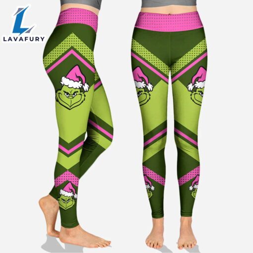 Feeling Extra Grinchy – Personalized Green Monster Christmas Hoodie and Leggings