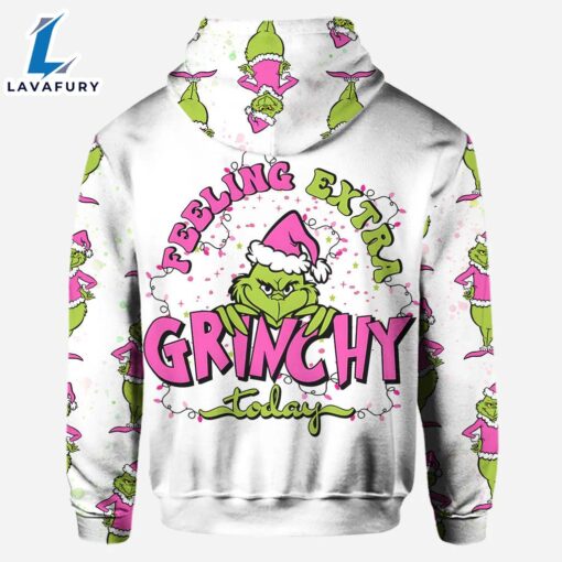 Feeling Extra Grinchy – Personalized Green Monster Christmas Hoodie and Leggings