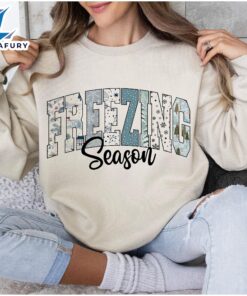 freezing season holiday shirt