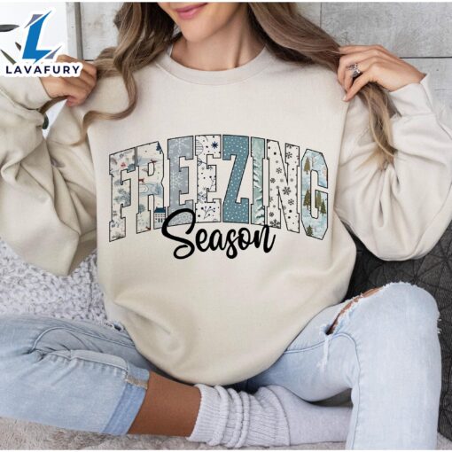 freezing season holiday shirt