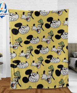 Funny Face Goofy Mickey Disney…